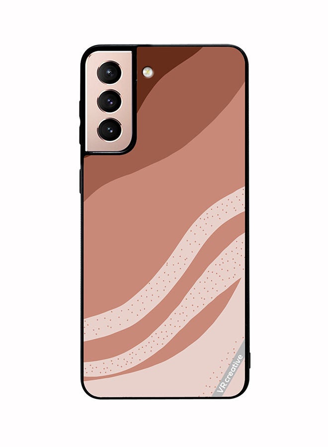 VR CREATIVE Protective Case Cover For Samsung Galaxy S21 Plus 5G Layers Design Multicolour - Image 1