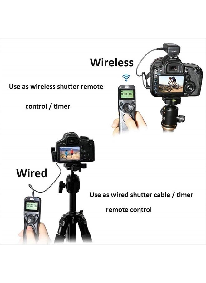 Pixel - Pixel Timer Shutter Release TW283-N3 Wireless Remote Control for Canon 5D Mark III/ 5D Mark IV/ 5D 6D /7D Mark II/ 7D R5 R5C 50D 40D 30D D60 D30 1DX MARKII - Image 1