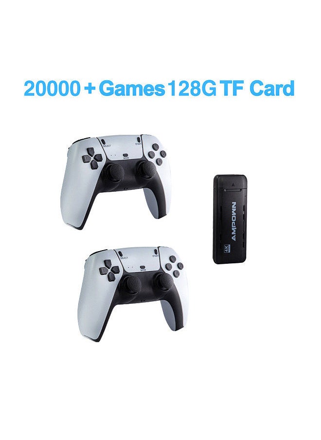 Generic - Ampown U9 TV Game Stick With Two 2.4G Wireless Controller Retro Video Games Console Gaming Player Game Box - Image 1