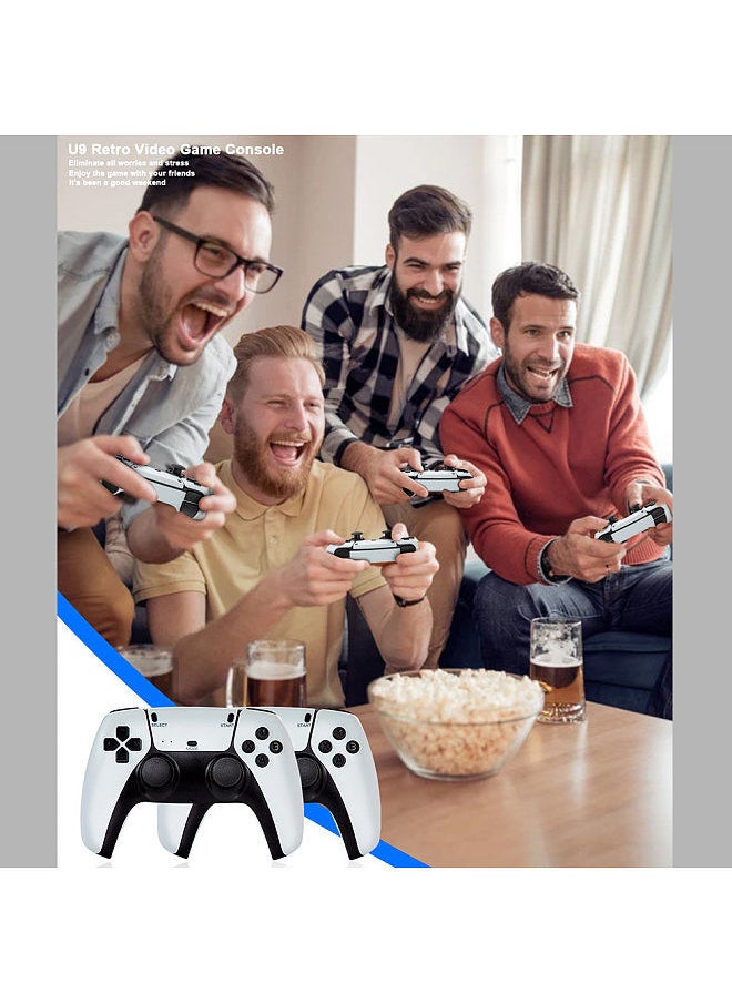 Generic - Ampown U9 TV Game Stick With Two 2.4G Wireless Controller Retro Video Games Console Gaming Player Game Box - Image 1