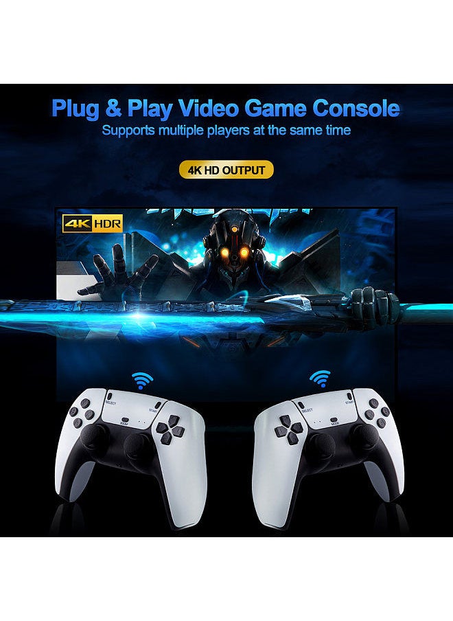 Generic - Ampown U9 TV Game Stick With Two 2.4G Wireless Controller Retro Video Games Console Gaming Player Game Box - Image 1