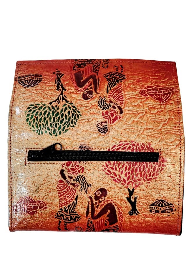 CLASSIQUE Women’s Shantiniketan Leather Clutch (8 * 5) - Image 2