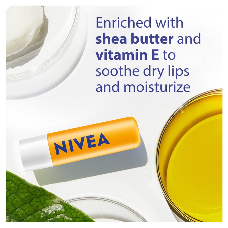 NIVEA Sun Caring Lip Balm Sticks with SPF 30, Duo Pack (2 x 4.8 g)(Imported from Canada) - Image 4