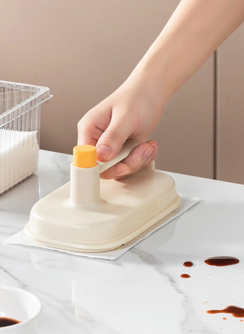 Magic wipe can be replaced with a disposable kitchen degreasing special scouring pad for lazy bathroom cleaning Artifact rag - Image 3