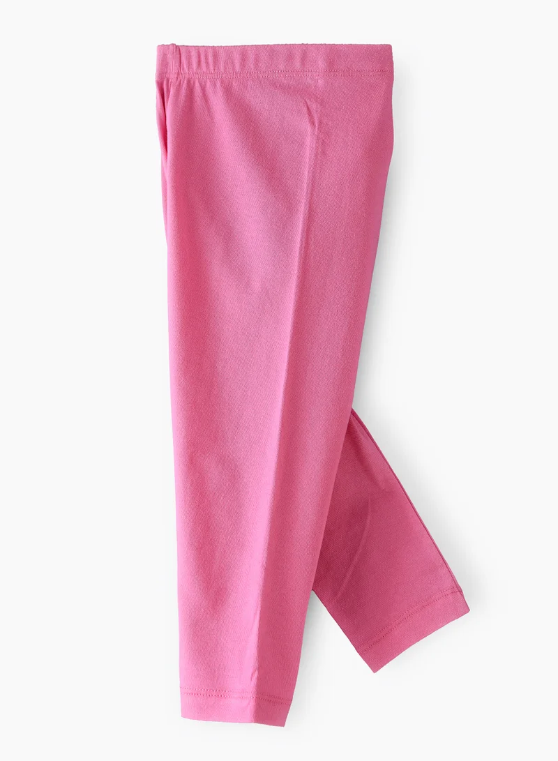 Jelliene Jelliene Girls 95% Cotton 5% Elastane Leggings, Soft and Comfortable Cotton Leggings for Girls, Perfect for Everyday Wear