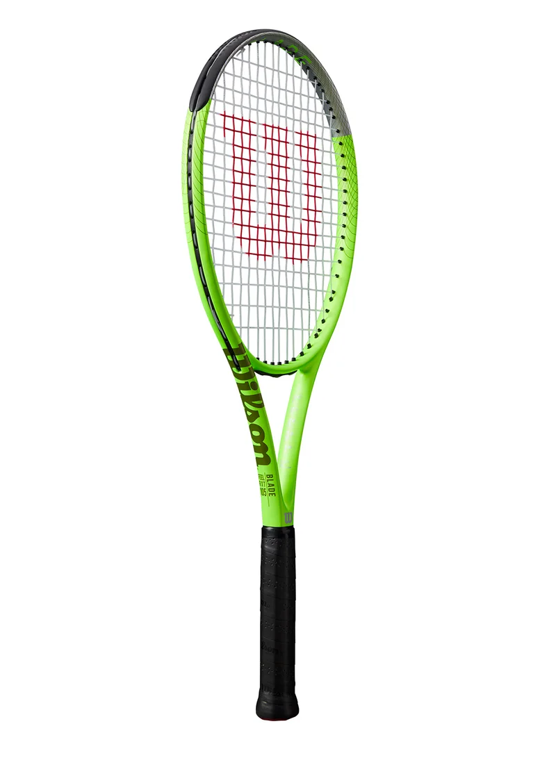 Wilson Blade Feel Rxt 105 Tennis Racket, 16x19, Adults, Beginners/ Intermediate - Green/ Black