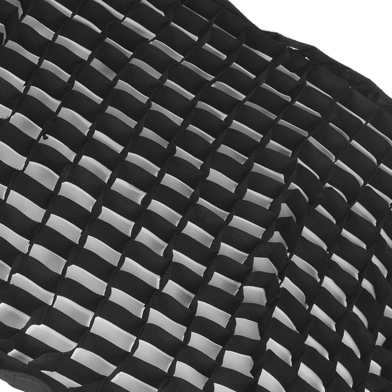 80x80 سم شبكة خلوية لصندوق الإضاءة الناعم، إكسسوارات تصوير، هيكل على شكل خلية مع خطاف ومثبتات، شبكة تحكم من النايلون لصندوق الإضاءة الناعم ذو الزوايا الأربعة 80x80 سم. - Image 3