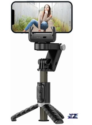 Gimbal Stabilizer for Smartphone with Extendable Selfie Stick and Tripod – 3-Axis Face Tracking, 360° Rotation, 4-in-1 Portable Phone Tripod for iPhone/Android - pzsku/Z4DD1E6FEC382316C9EFDZ/45/_/1733648531/247ddb7e-540e-4073-b32b-6bc8f5227ab5