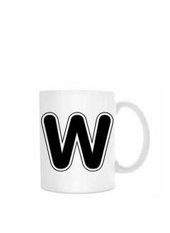 MP Letter W Alphabet Printed Coffee Mug  - Image 2