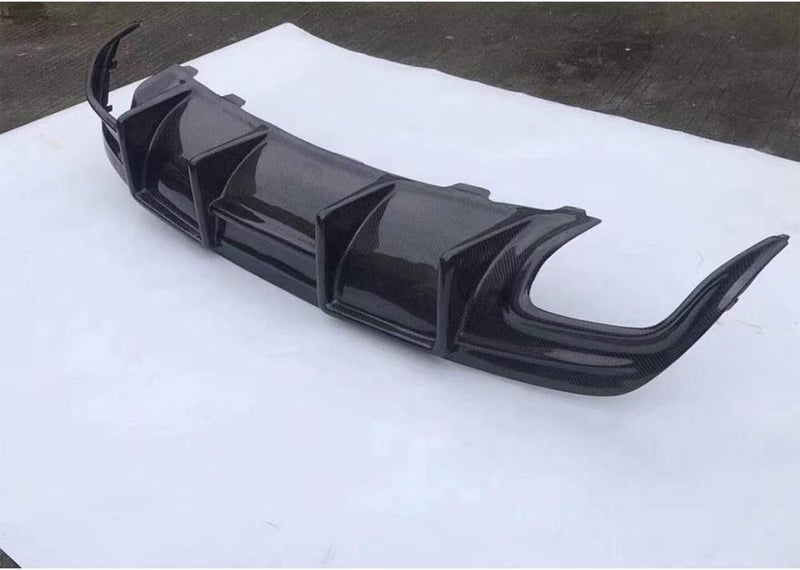 QASULER Carbon Fiber Rear Bumper Diffuser for Mercedes-Benz CLA45 AMG - Image 3