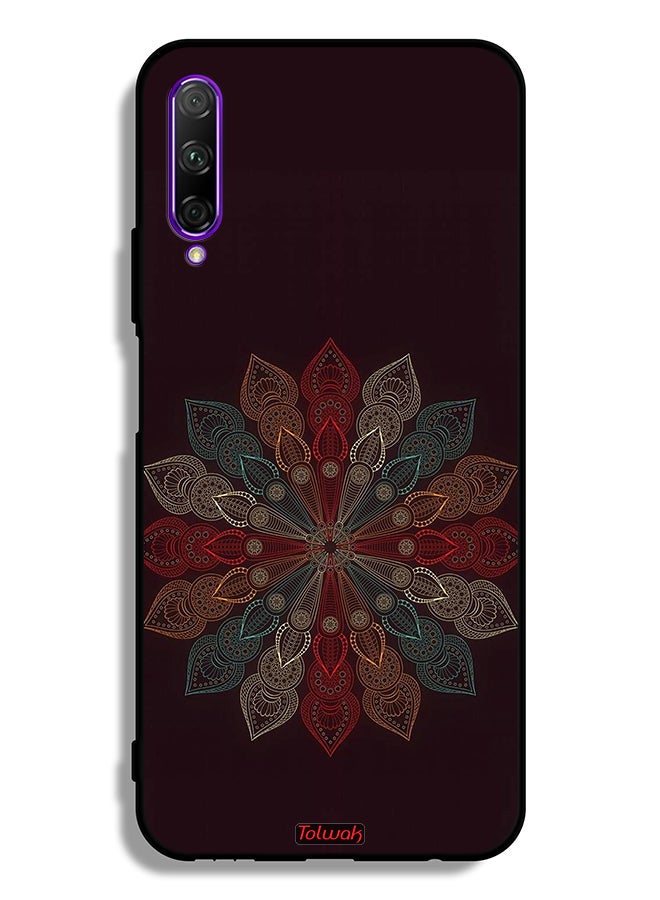 Tolwak Honor 9X Pro Protective Case Cover Mandala Flower Art - Image 2