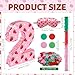 Lcoor Strawberry Birthday Decorations Sweet One Number 2 Pinata with Stick Blindfold and Confetti Strawberry Piata 2nd Birthday Party Decoration Supplies Strawberry 2nd - Image 4