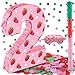 Lcoor Strawberry Birthday Decorations Sweet One Number 2 Pinata with Stick Blindfold and Confetti Strawberry Piata 2nd Birthday Party Decoration Supplies Strawberry 2nd - Image 2