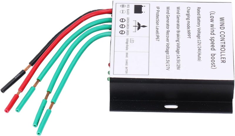 MPPT Wind Charge Controller, 12V 24V Auto Match, IP67 , Overcharge Protection with LED Indicator for Wind Generator - Image 4