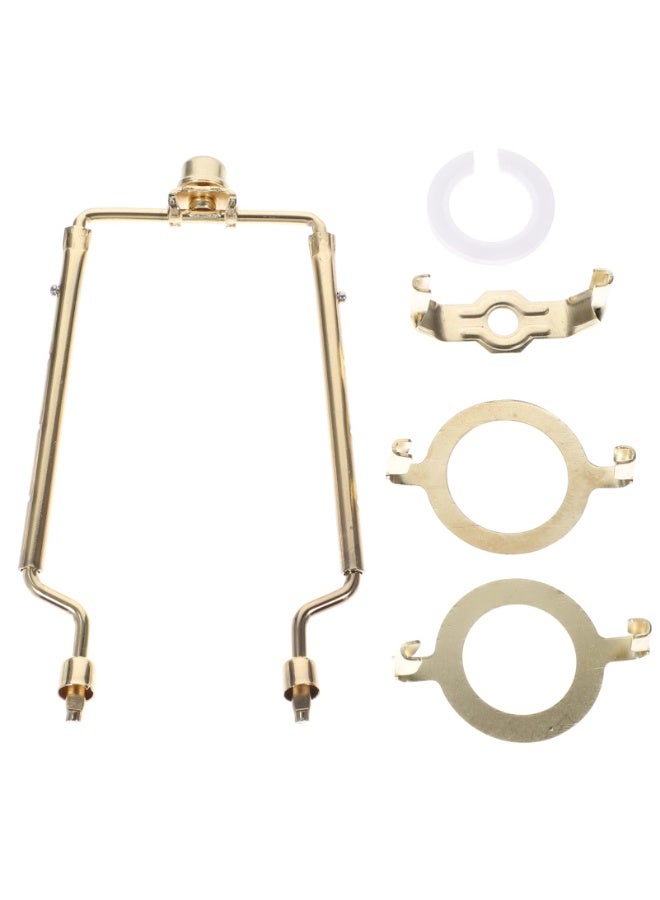 Mordely Detachable Lamp Harp Lamp Shade Harp Holder Adjustable Lamp Harp Kit for Table and Floor Lamps Fit Both Standard Lamp Rod and E14 E26 E27 Light Base - Image 1