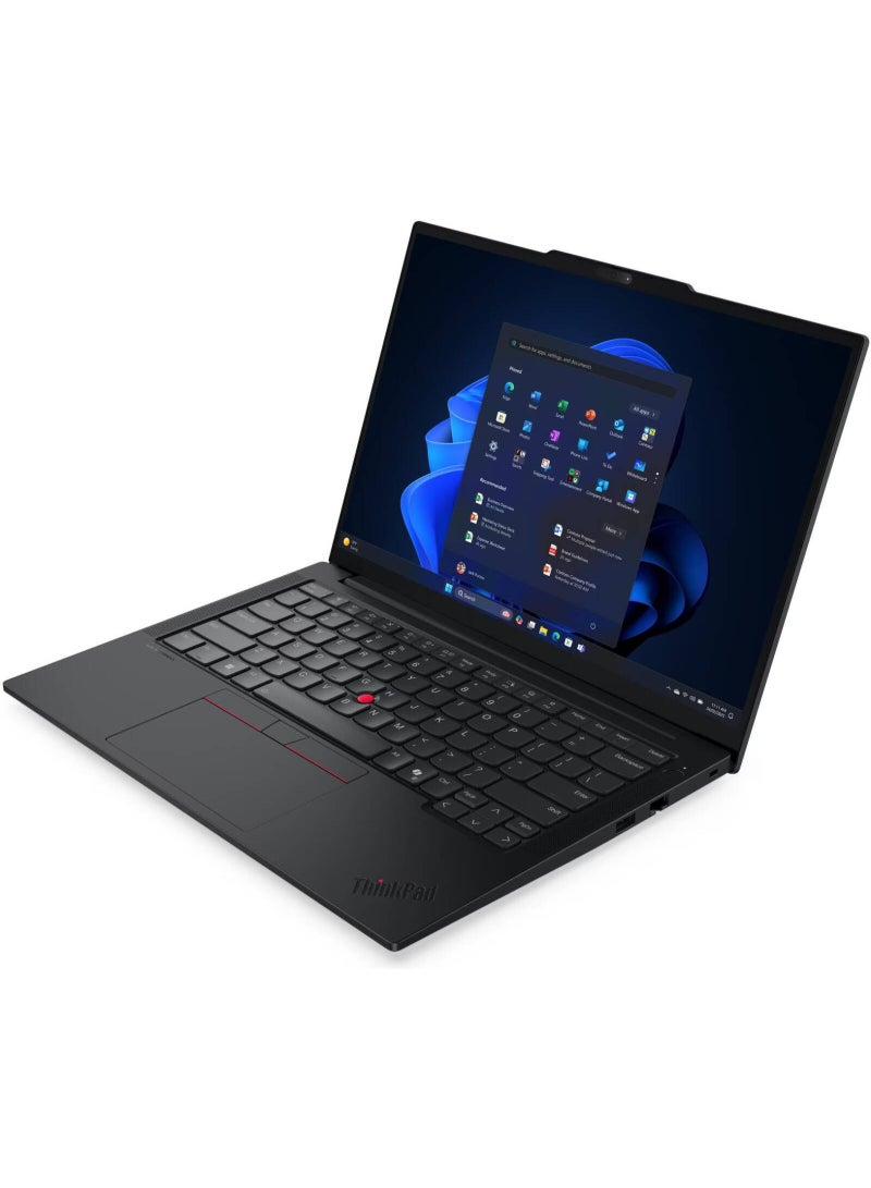 لينوفو ThinkPad E14 Gen 7 Laptop, 14" WUXGA IPS 60Hz Display, Intel Core 7 240H, 16GB RAM, 512GB SSD, Intel Graphics/ DOS English Black - Image 2