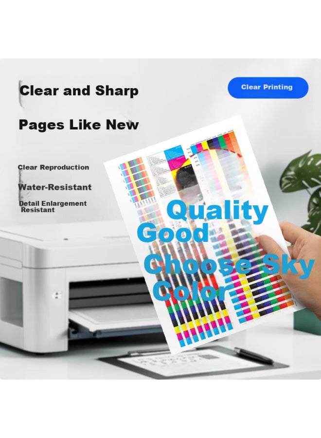 Tianse Compatible Ink Cartridge 805xl 803 For Hp Inkjet Printers, Universal Refill Color Ink 250ml Black Set For Xiaomi, Canon, Epson, Brother, Huawei Continuous Ink System - Image 2
