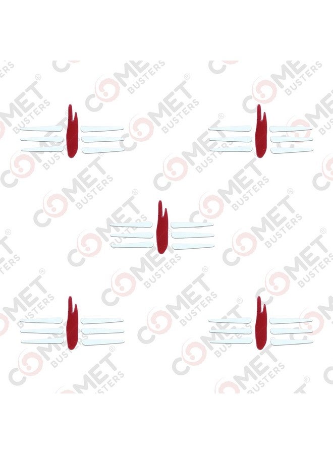 Comet Busters Mahakal White and Red Binids For Women & Giirls (BIN388PACK) (BIN388PACK01) - Image 5