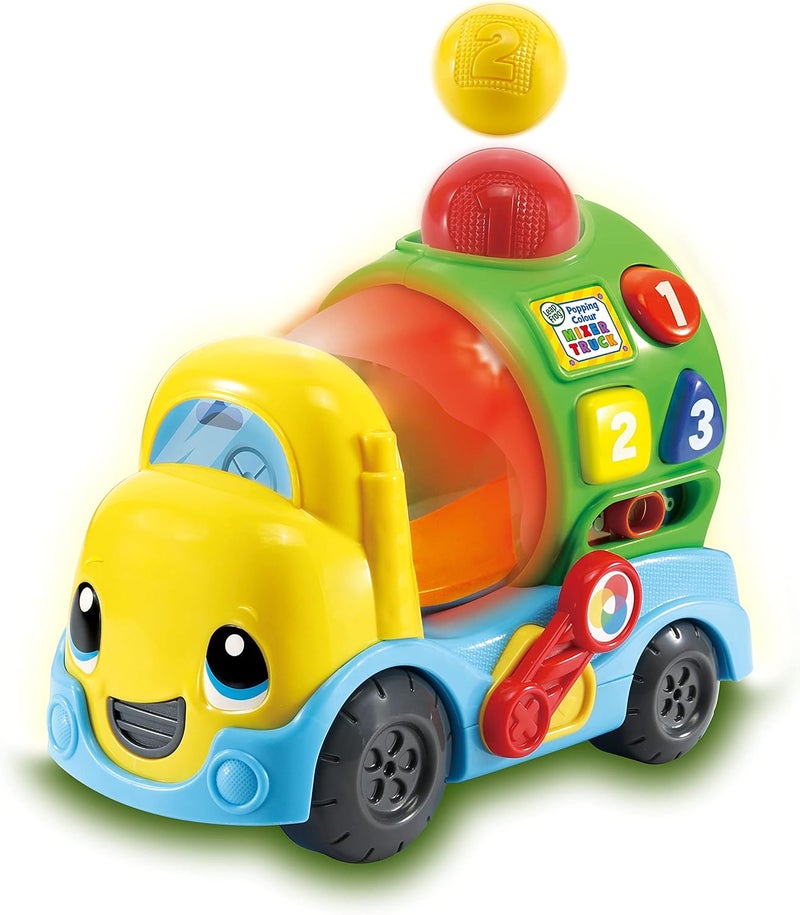 ليب فروغ لعبة LeapFrog 601903 شاحنة خلط الألوان النطاطة، لعبة تعليمية للأطفال الرضع، فرز الأشكال الموسيقي التعليمي، أصوات للأطفال الرضع والأطفال الصغار من عمر 6 أشهر فما فوق، للأولاد والبنات - Image 4