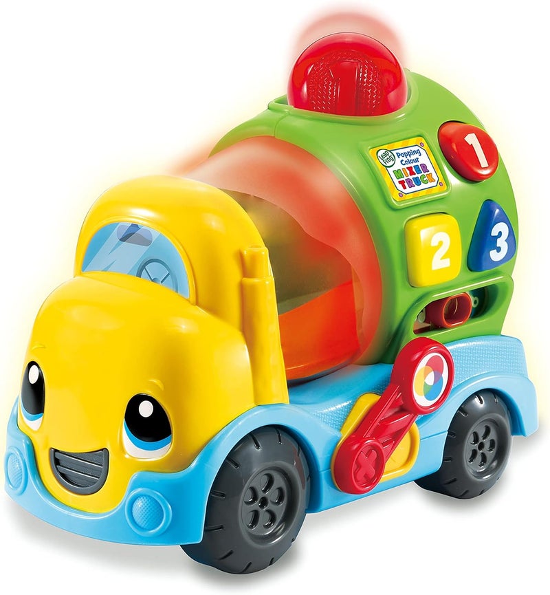ليب فروغ لعبة LeapFrog 601903 شاحنة خلط الألوان النطاطة، لعبة تعليمية للأطفال الرضع، فرز الأشكال الموسيقي التعليمي، أصوات للأطفال الرضع والأطفال الصغار من عمر 6 أشهر فما فوق، للأولاد والبنات - Image 3