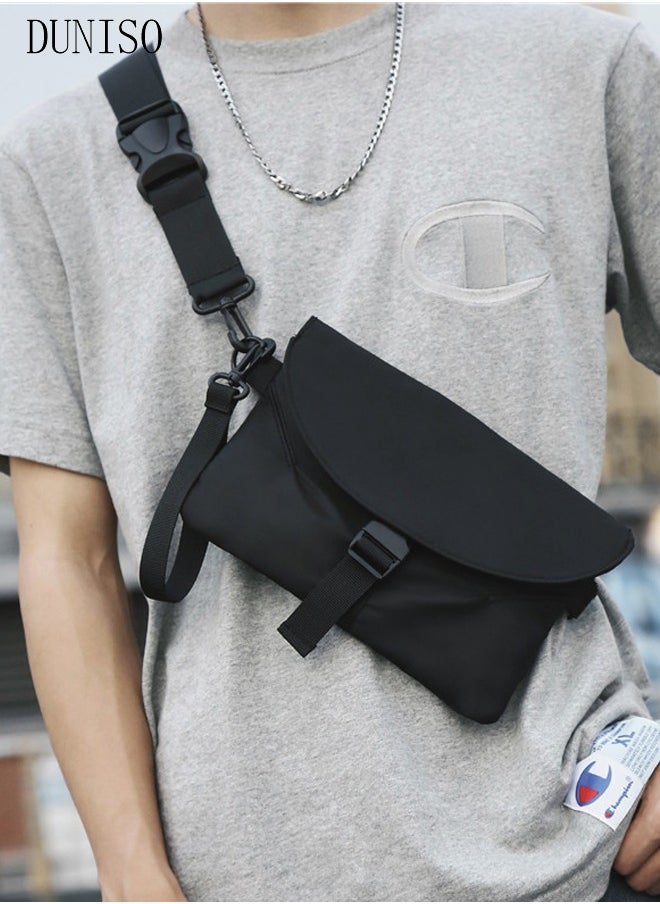 DUNISO Waterproof Sling Bag Crossbody Bag for Men Backpack for Men Sling Backpack Hiking Daypack Multipurpose Cross Body Bag Chest Bag  - Image 1