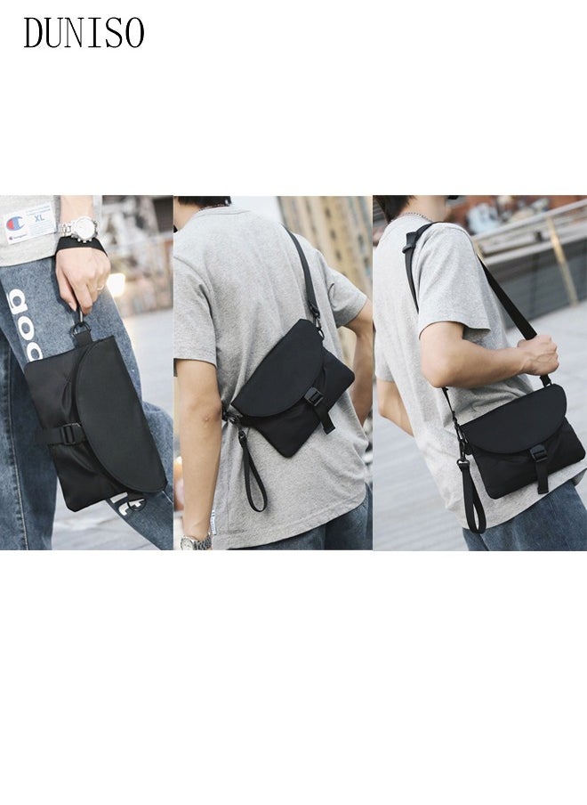 DUNISO Waterproof Sling Bag Crossbody Bag for Men Backpack for Men Sling Backpack Hiking Daypack Multipurpose Cross Body Bag Chest Bag  - Image 2