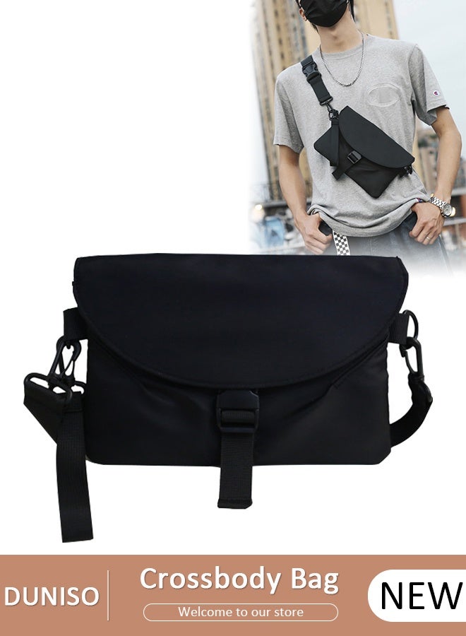 DUNISO Waterproof Sling Bag Crossbody Bag for Men Backpack for Men Sling Backpack Hiking Daypack Multipurpose Cross Body Bag Chest Bag - Image 1