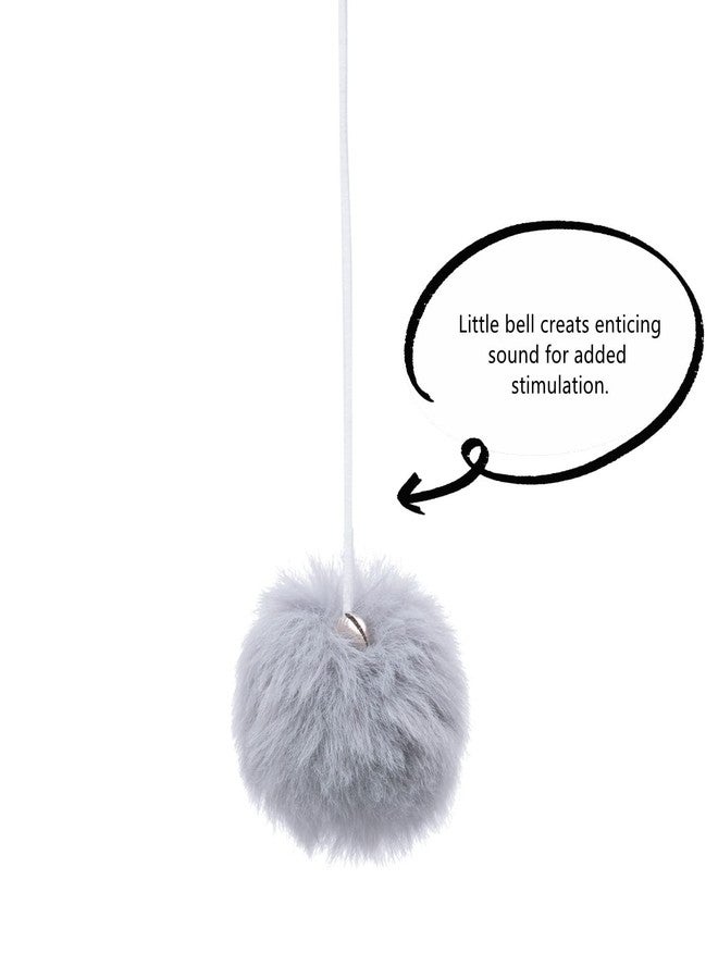 SHENGOCASE 10-Pack Replaceable Cat Dangling Toy with Bell, Cat Scratching Post Cat Tree Tower Replacement Attachment Ball Toy - Image 3