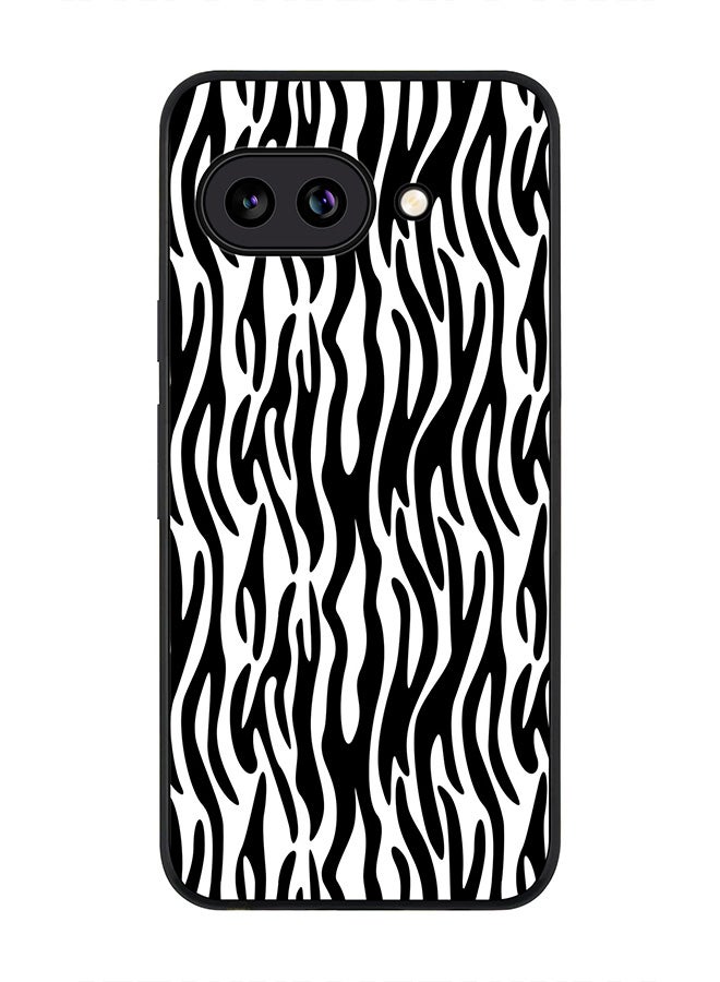Stylizedd For Google Pixel 9a Case,Slim fit Camera Protection, Shockproof Thin Phone cover  - Zebra Stripes