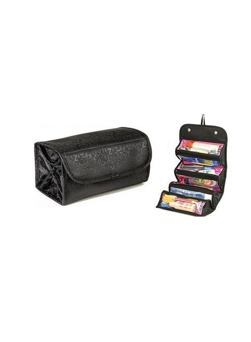 BLOOMING TIME The Black Roll N' Go Makeup Tools Travel Bag - Image 3