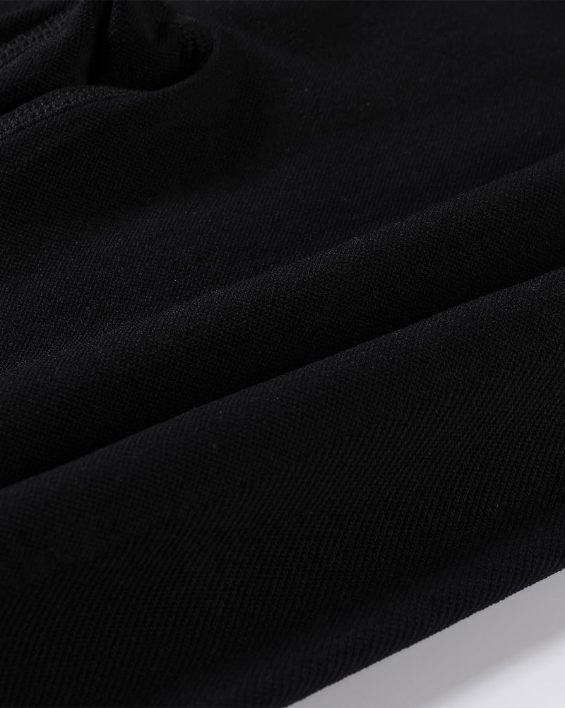 AUROLA Influence Collection Workout Shorts for Women,No Roll Up New Scrunch SeamlessGym Short-5.5" Inseam, Black, L - Image 4