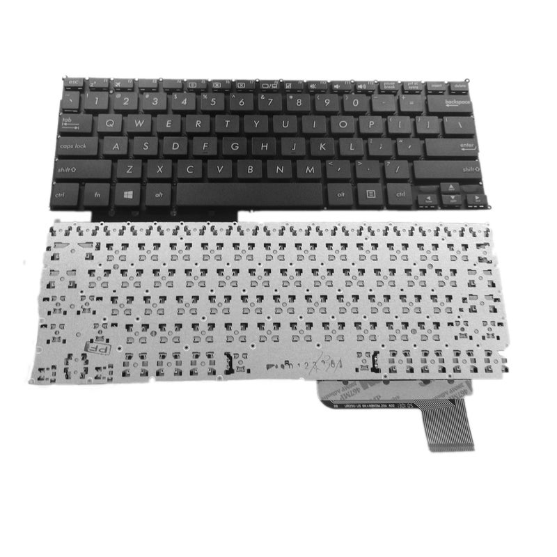 SUNMALL Laptop Replacement Keyboard Without Frame Compatible with ASUS X200 X201E X202E Q200 Q200E S200 S200E R200 R200E R201E F201E R202E Series, US Layout Black Color - Image 3