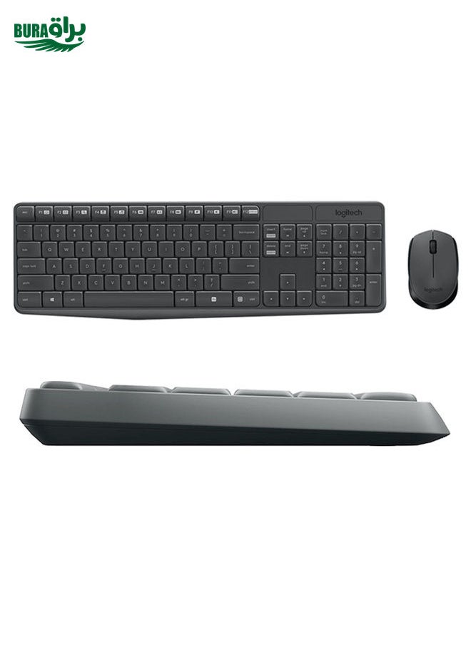 BURAQ Logitech MK235 Wireless Keyboard Mouse Set  - Image 2