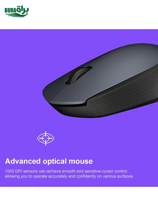 BURAQ - Logitech MK235 Wireless Keyboard Mouse Set - Image 1