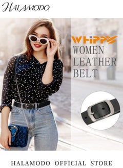 Women's Leather Belts Fashion Dress Belt with Solid Pin Buckle Durable Waist Belt Waistband Soft Leather Belt for Jeans Pants - pzsku/Z4DD2B99D7DA3C1090895Z/45/_/1740478675/a55cc764-9a8a-46e4-b954-d5f438294b2f