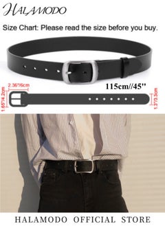 Women's Leather Belts Fashion Dress Belt with Solid Pin Buckle Durable Waist Belt Waistband Soft Leather Belt for Jeans Pants - pzsku/Z4DD2B99D7DA3C1090895Z/45/_/1740478686/ca2d031e-7ded-482b-9837-b009ff7f0bb5