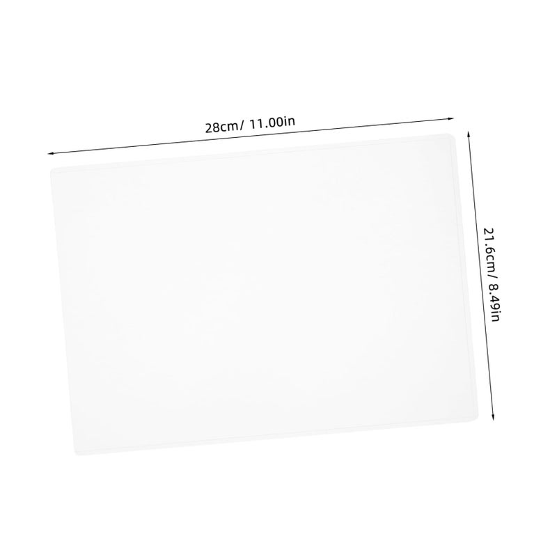 Artibetter 30 Hard Plastic Sleeves Document Protectors for Photos Menus Posters - Image 3
