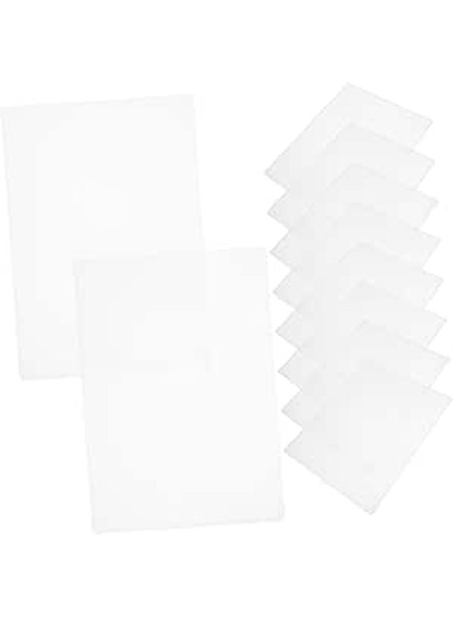 Artibetter 30 Hard Plastic Sleeves Document Protectors for Photos Menus Posters - Image 1