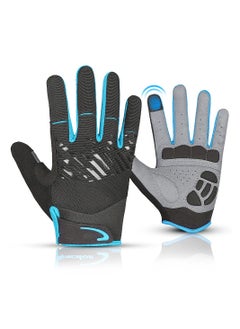 KASTWAVE Cycling Gloves, Full Finger Mountain Bike Gloves, Winter Thermal Touch Screen Gloves, Breathable Touchscreen Biking Gloves for Men Women Camping, Cycling, Running  - Image 3