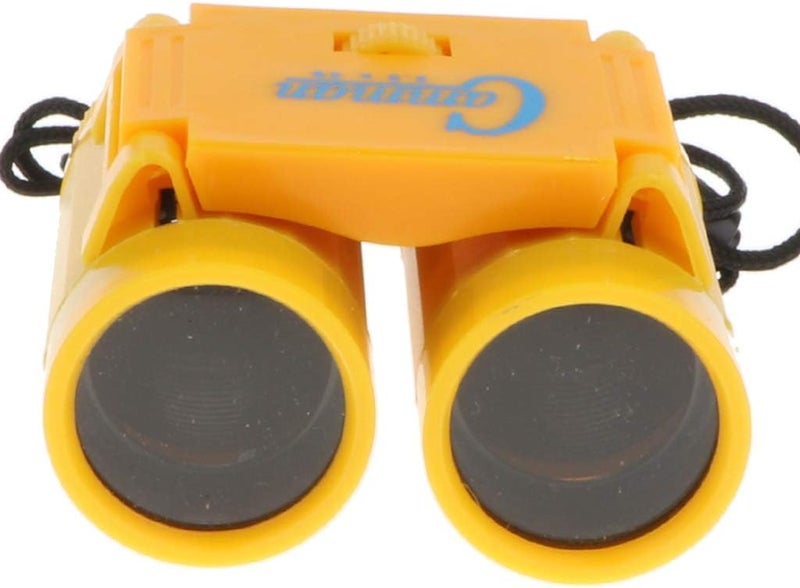 klarako Compact Binocular for Kids  with Neck Strap  Folding Binoculars Telescopes for Camping Travel Hunting, Outdoor Play  Yellow - Image 5