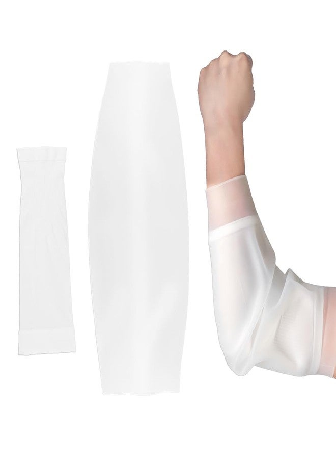 UPIQNG PICC Line Shower Cover Arm Cast Cover Waterproof Shower Cover Protector Reusable Bath Cast and Bandage Protection Cover Elbow Plaster Cast Sleeve (S) - Image 1