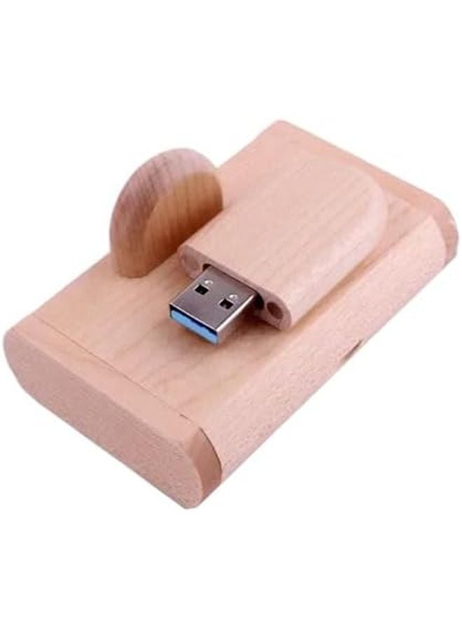 Maple Wood USB 3 0 Flash Drive 8GB Pen Drive with Wooden Box Memory Stick - Image 1