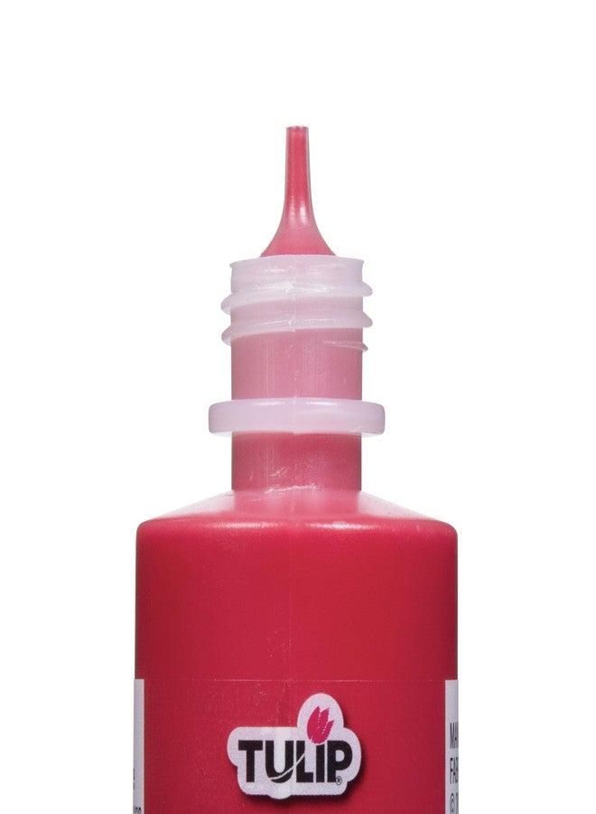 TULIP 41402 Dimensional Fabric Paint, 4 Fl Oz (Pack of 1), Slick Deep Red - Image 4