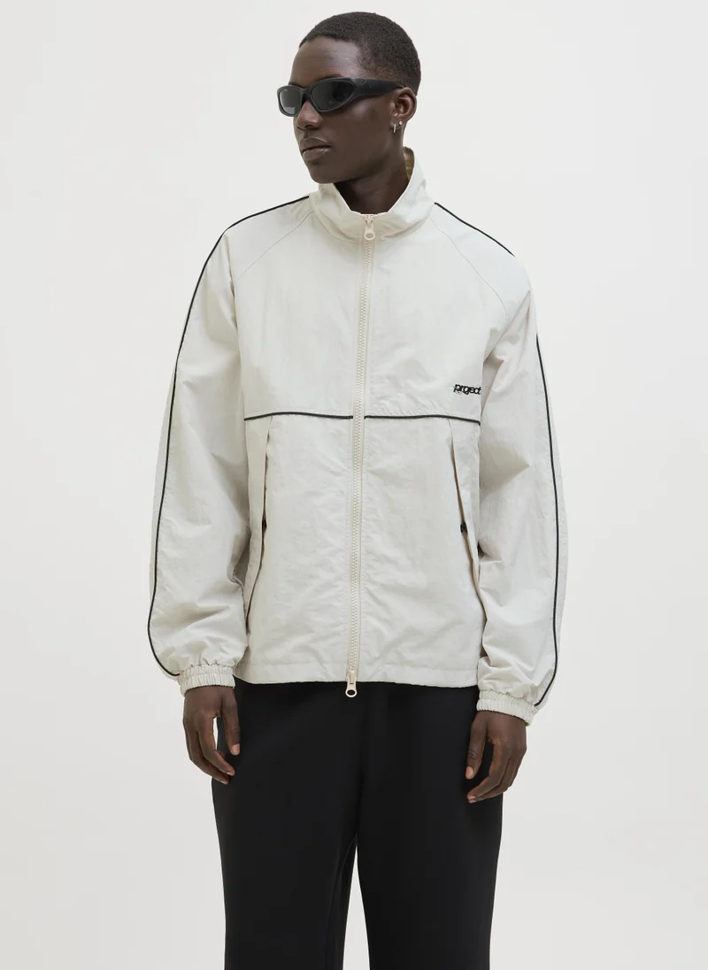 Zip Through Track Jacket
