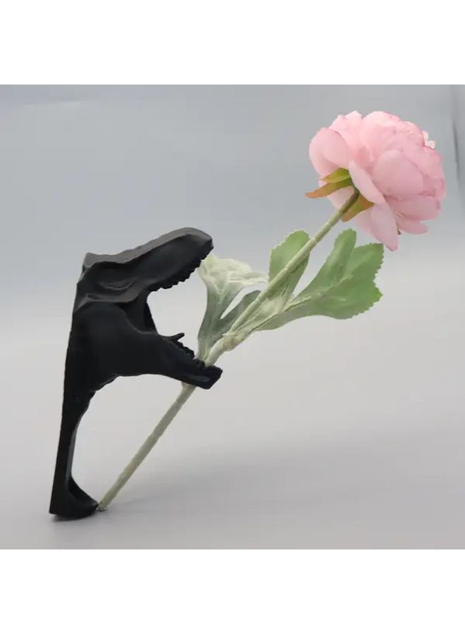 Dinosaur Toothbrush Holder Wall Mounted Ice Cream Color Adhesive Or Screw Mount Bathroom Organizer - Image 5