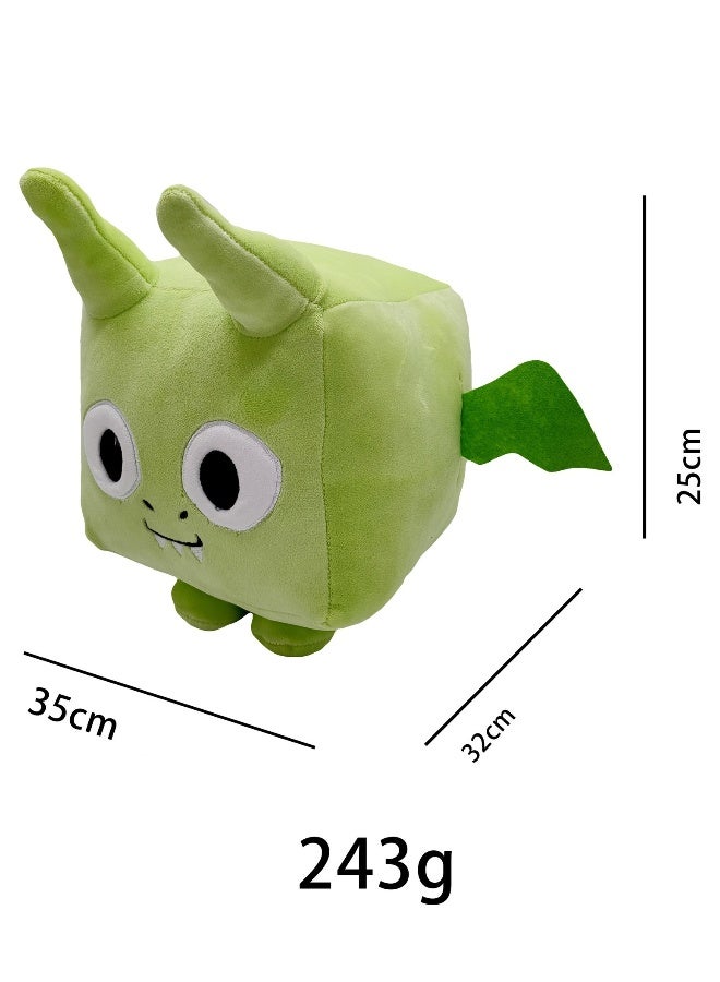 Cubic Cat Plush Toy, Pet Simulator X Cartoon Stuffed Animal, Soft Plush Doll Pillow,  for Home Decor and Office - Image 2