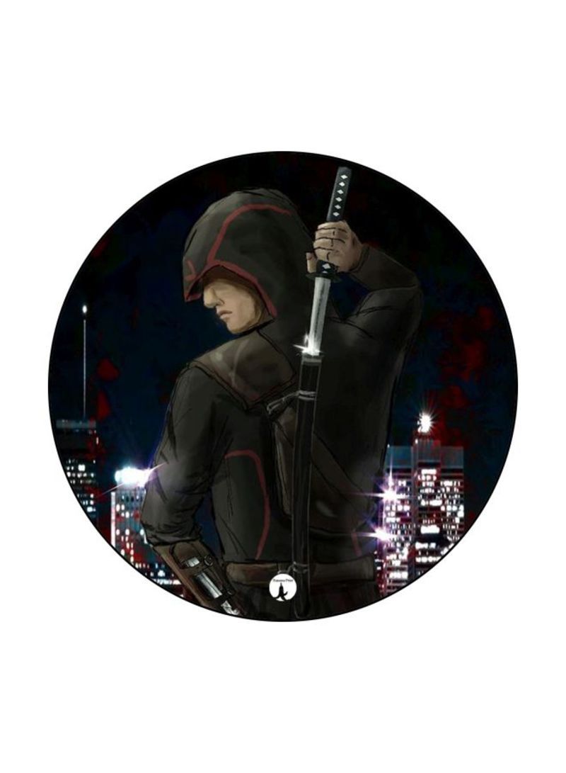 RKN Video  Game Assassin's Creed Printed Mouse Pad  Blue/Black