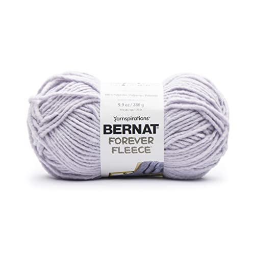 Bernat Forever Fleece Lavender Yarn - 2 Pack of 280g/9.9oz - Polyester - 6 Super Bulky - 194 Yards - Knitting/Crochet - Image 2