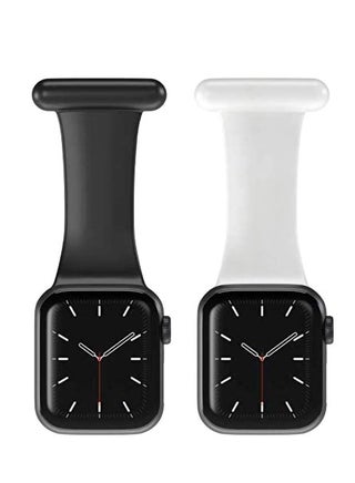 Pin Fob Watch Band for Apple Watch 2Pcs for iwatch 38/40/41mm Smart Watch Band for Nurses Midwives Doctors Paramedics Hikers Soft Silicone Pin Band for iWatch Series SE/8/7/6/5/4/3/2/1 - pzsku/Z4DD33B57124B52160E49Z/45/_/1696122812/a9ef38dd-0221-4848-8d69-075153f935bd
