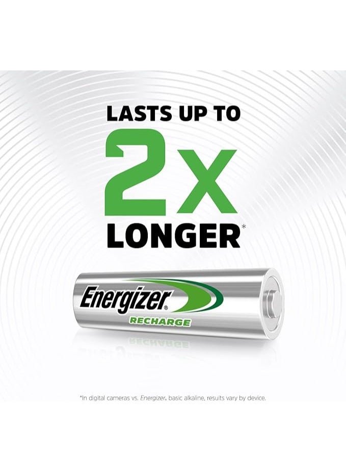 إنرجايزر إعادة شحن بطارية يونيفرسال AA متعددة الأغراض قابلة لإعادة الشحن - Image 3